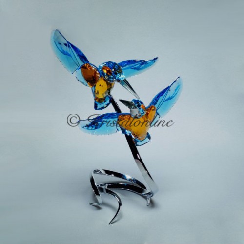 Swarovski Kristal | Crystal Paradise | IJsvogel - Paar 5136835